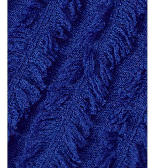 allureville「フリンジシャギー２WAYプルオーバー」|ニット・セーター|