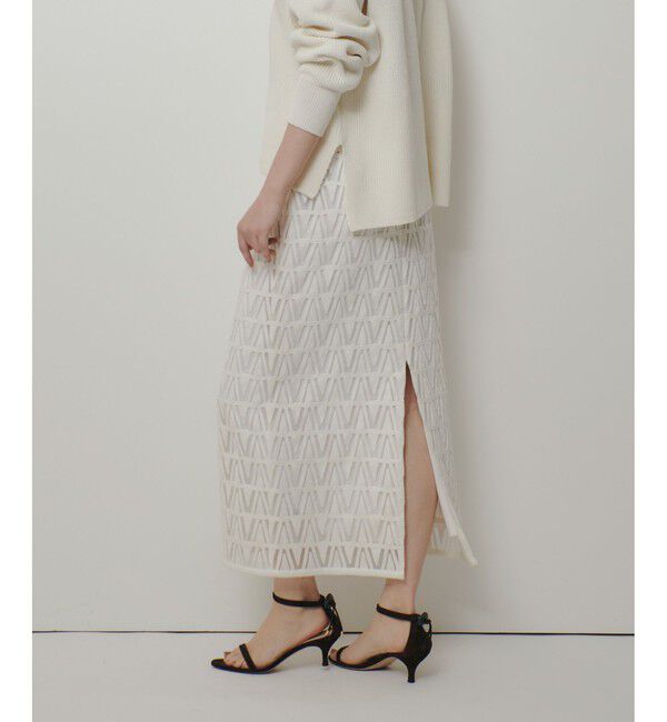 allureville「クロッシェ風レーススカート」|スカート|