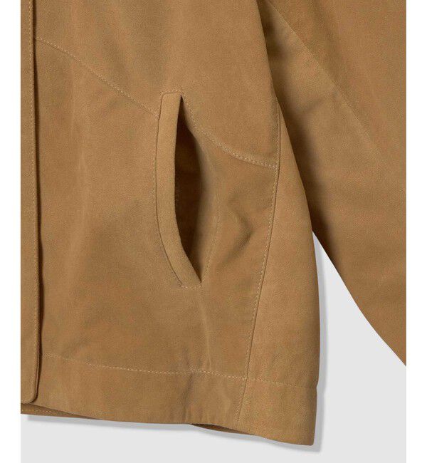 allureville「スウェードブルゾン」|ブルゾン・スタジャン|