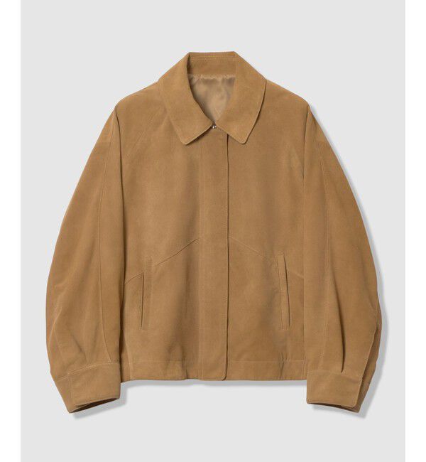 allureville「スウェードブルゾン」|ブルゾン・スタジャン|