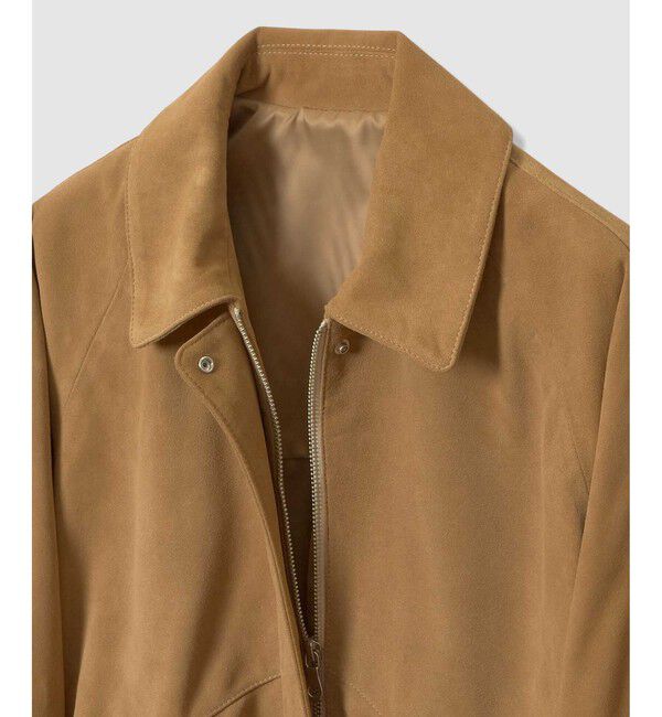 allureville「スウェードブルゾン」|ブルゾン・スタジャン|