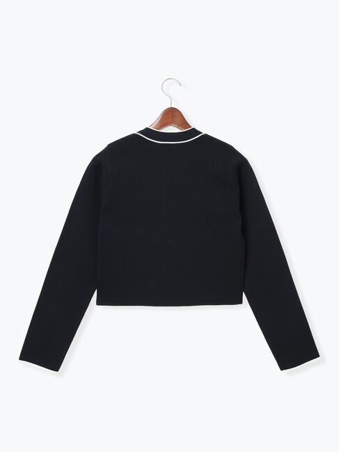 Te chichi「ミラノリブ配色ラインカーディガン」|カーディガン|