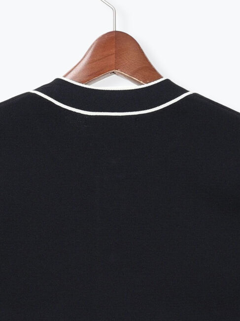 Te chichi「ミラノリブ配色ラインカーディガン」|カーディガン|