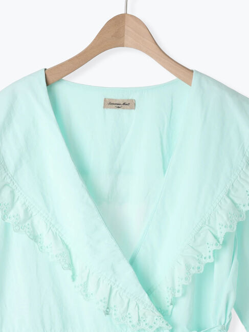 Samansa Mos2「◎カシュクールレースブラウス」|シャツ・ブラウス|