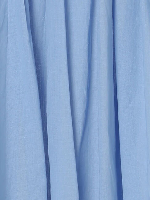 Samansa Mos2 blue「◎シフォンタックブラウス」|シャツ・ブラウス|