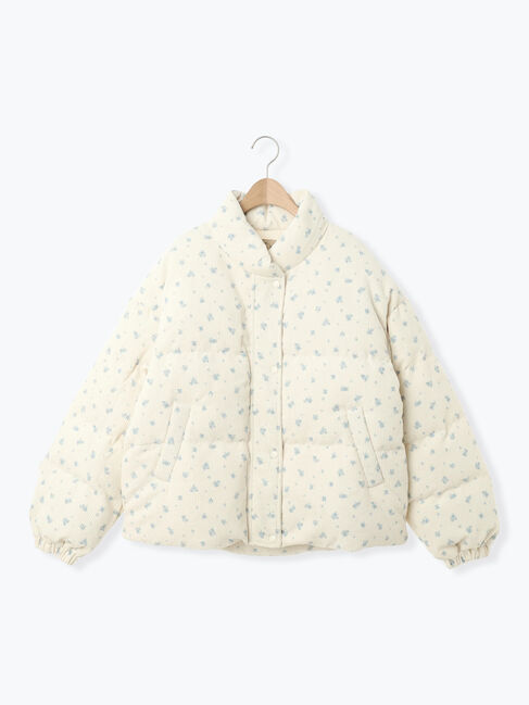 Samansa Mos2「柄アソートコーディロイブルゾン」|ブルゾン・スタジャン|