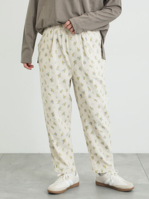 Samansa Mos2「柄アソートテーパードパンツ」|その他|
