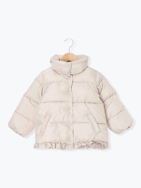 Samansa Mos2 Lagom「【撥水】中綿スタンドカラーブルゾン」|ブルゾン・スタジャン|ベージュ