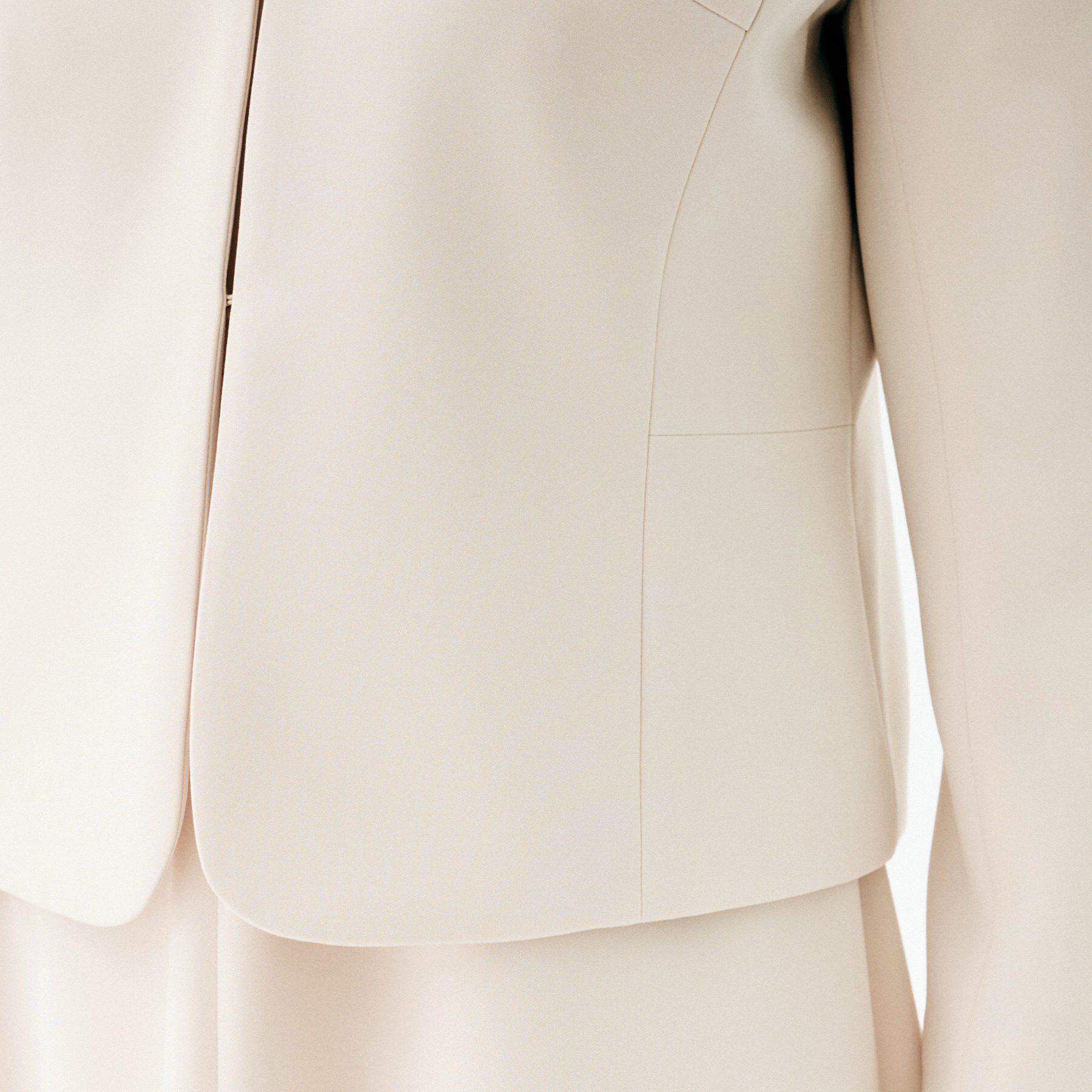 UNTITLED「【洗える/ストレッチ性/軽い】ノーカラージャケット」|ノーカラージャケット|