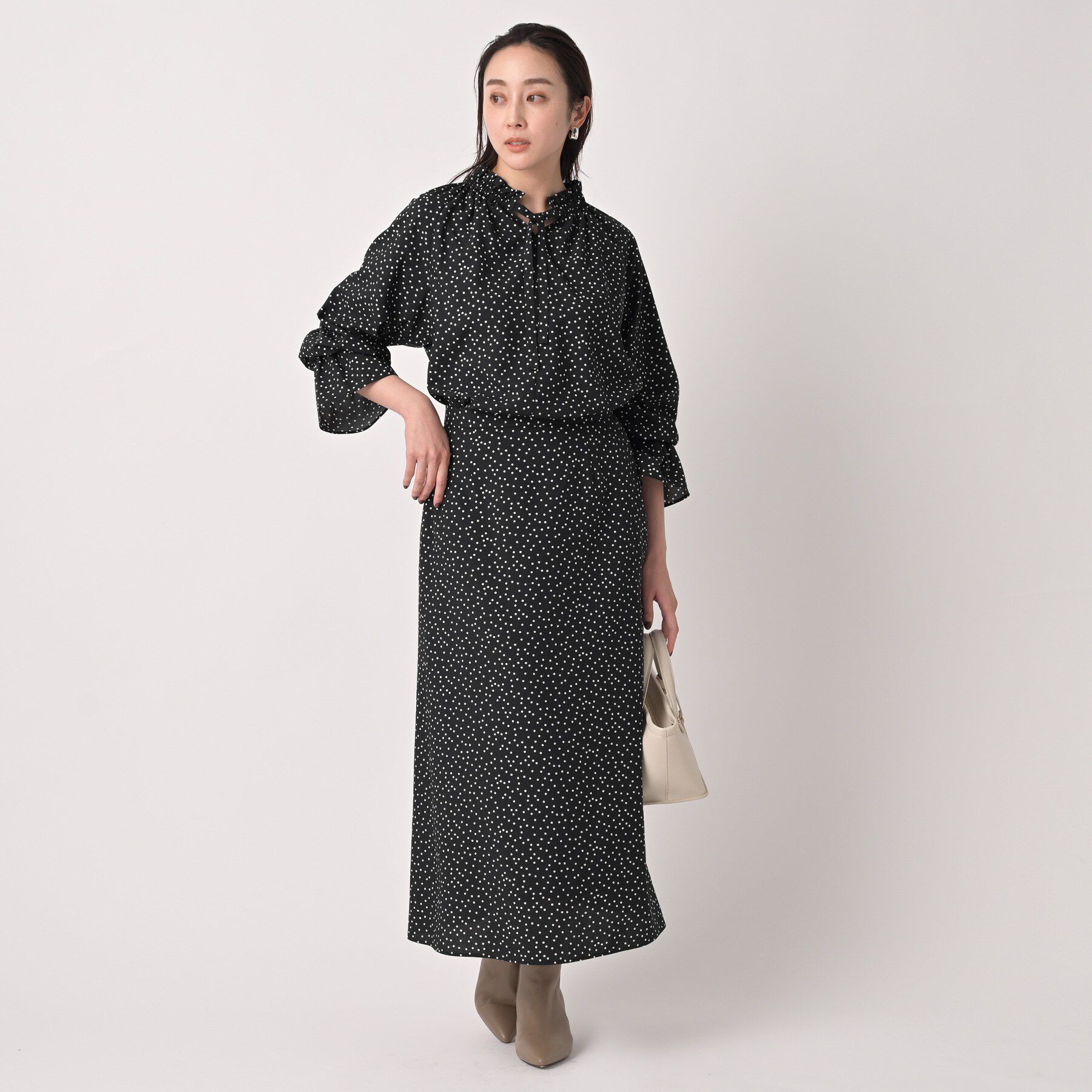 UNTITLED「ランダムドットスカート」|スカート|