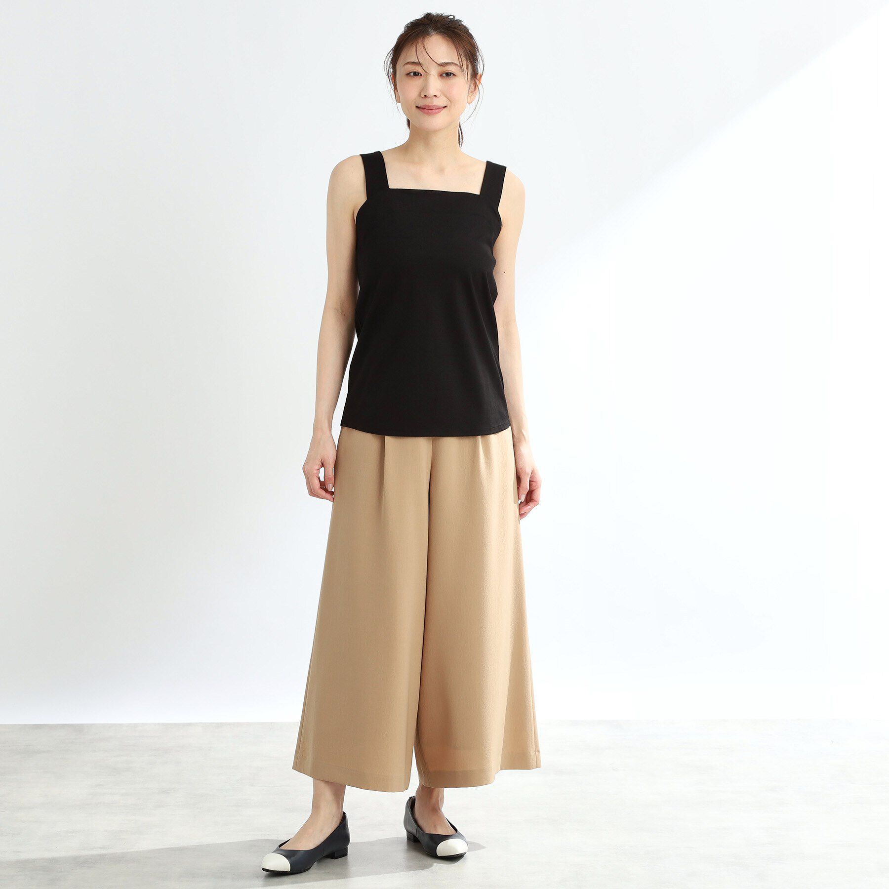 Reflect「【洗える】ベーシックカラータンクトップ」|キャミソール|