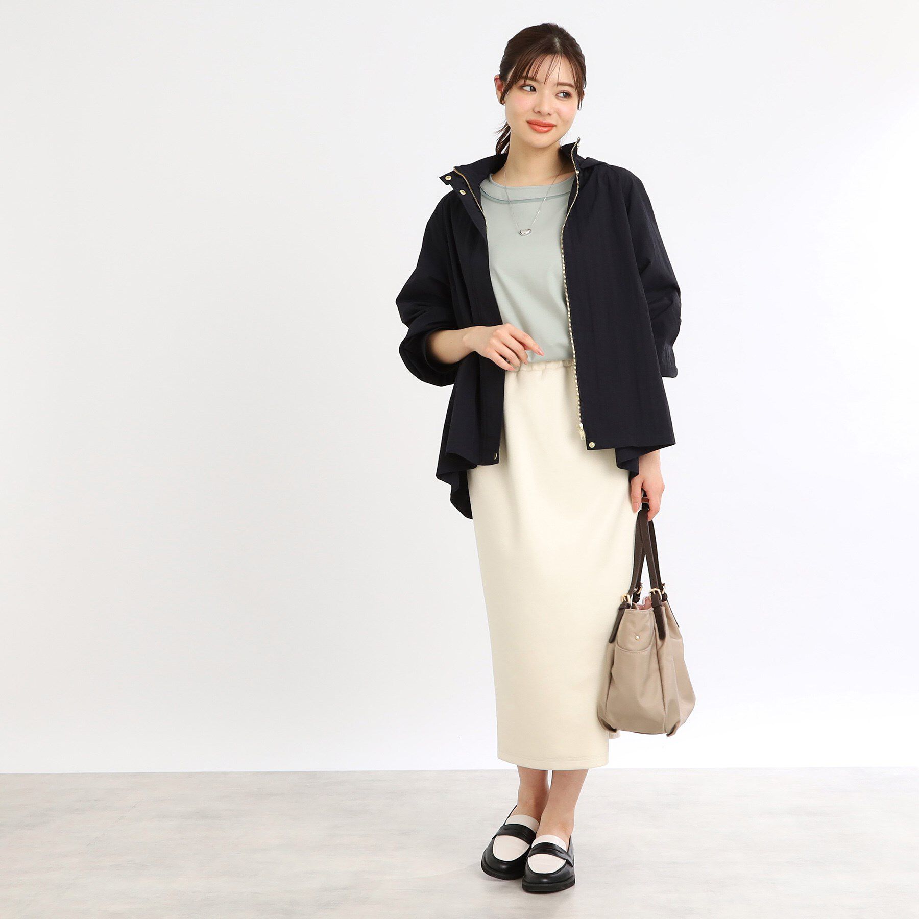 Reflect「フーデッドライティブルゾン」|ブルゾン・スタジャン|