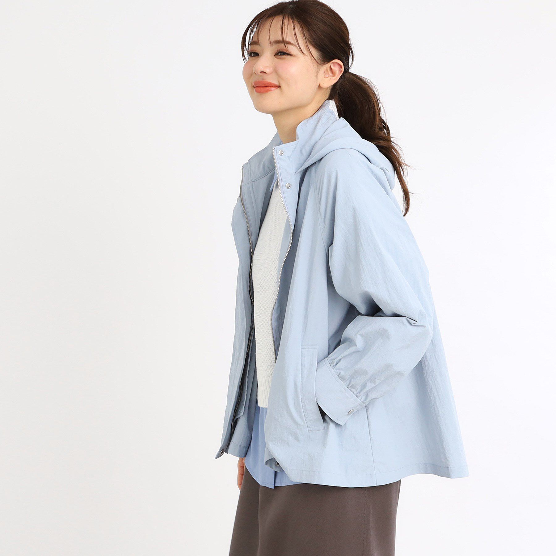 Reflect「フーデッドライティブルゾン」|ブルゾン・スタジャン|