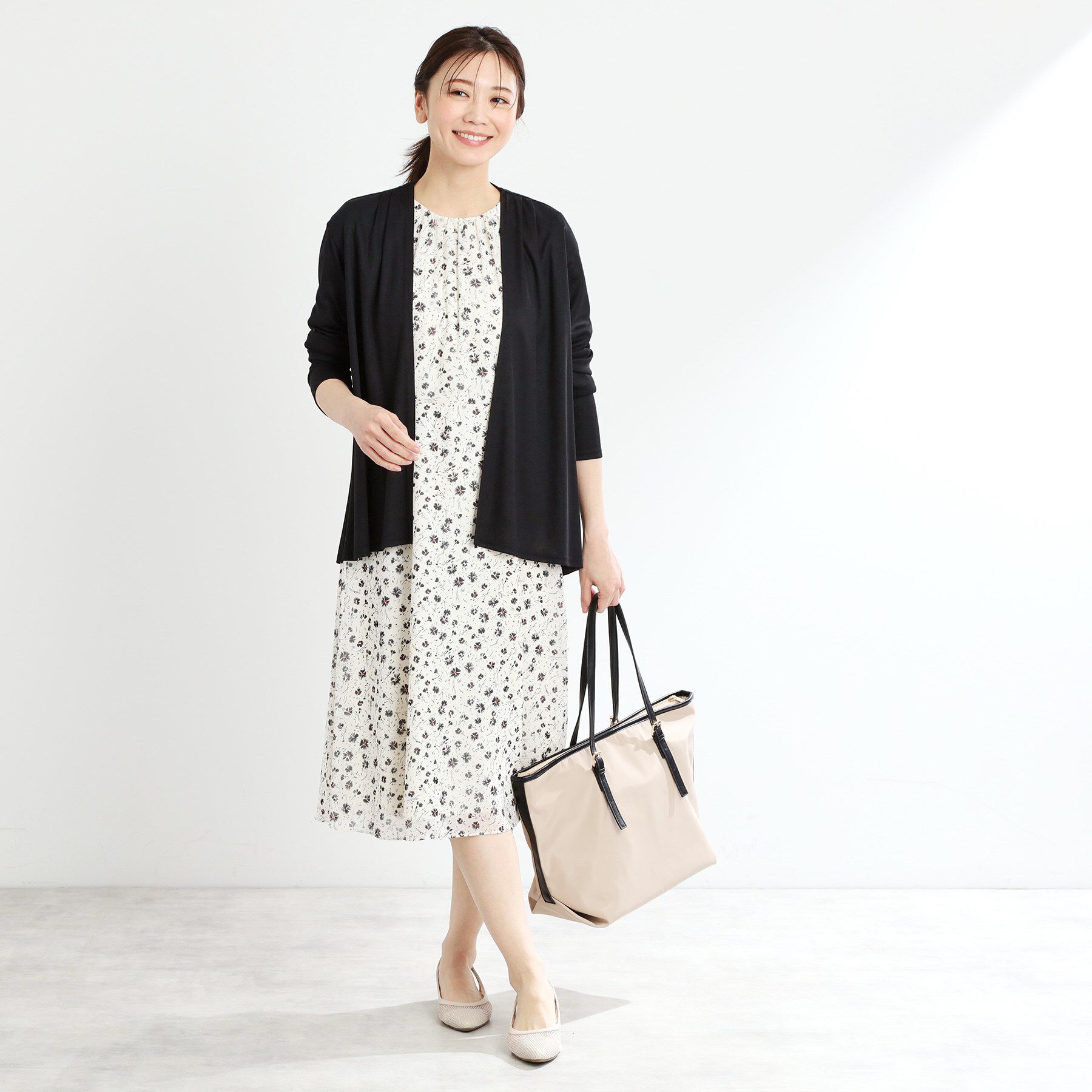 Reflect「【洗える】ジャージカーディガン」|カーディガン|