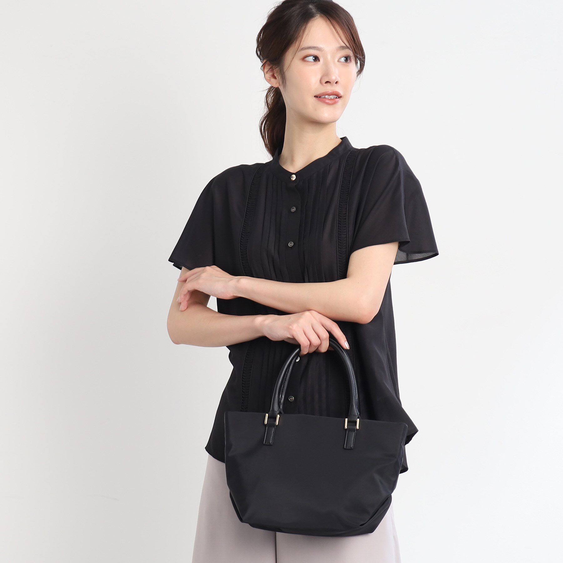 Reflect「バイカラーハンドルミニトートバッグ」|トートバッグ|