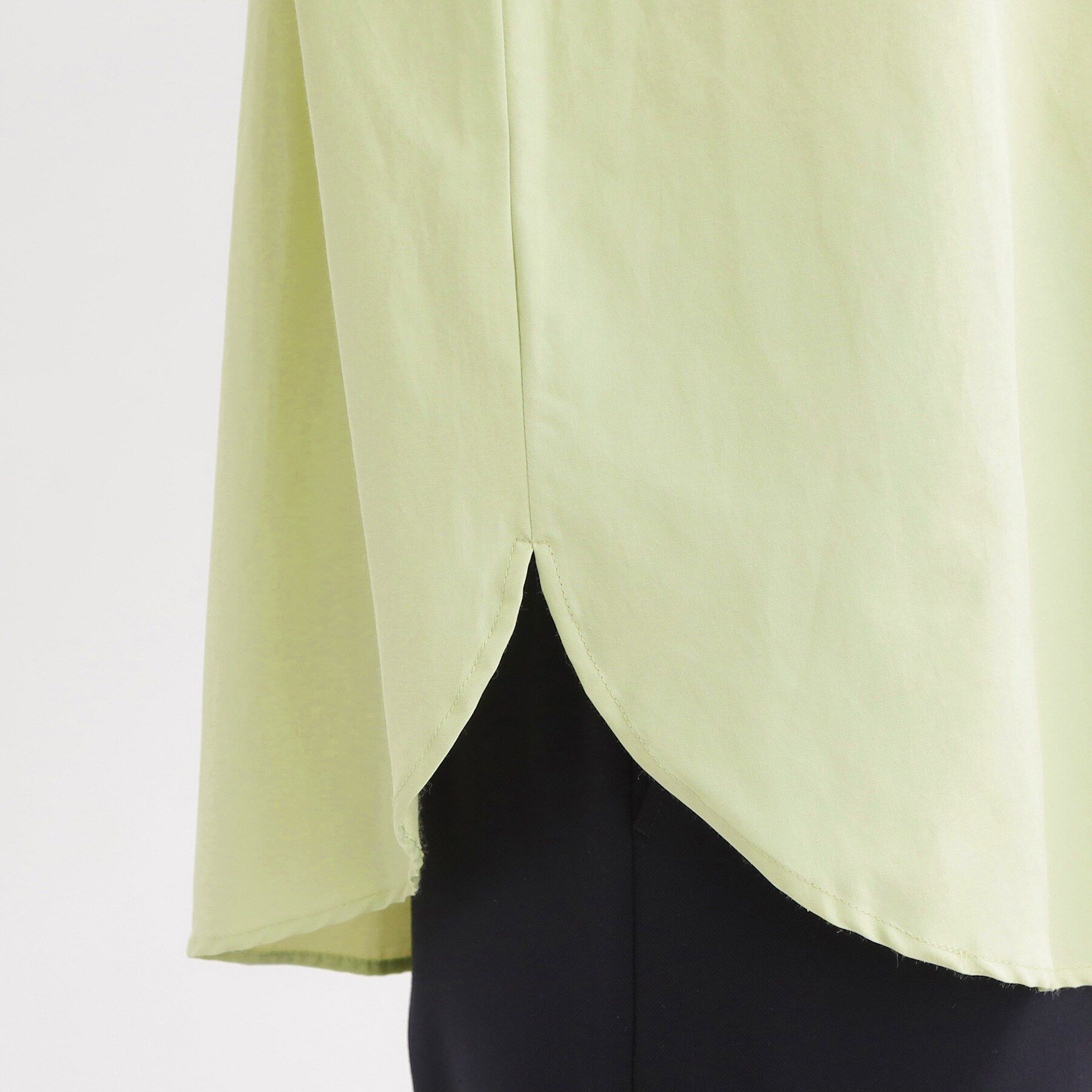 Reflect「【レイヤードにおすすめ◎】バンドカラーボリュームスリーブシャツ」|シャツ・ブラウス|