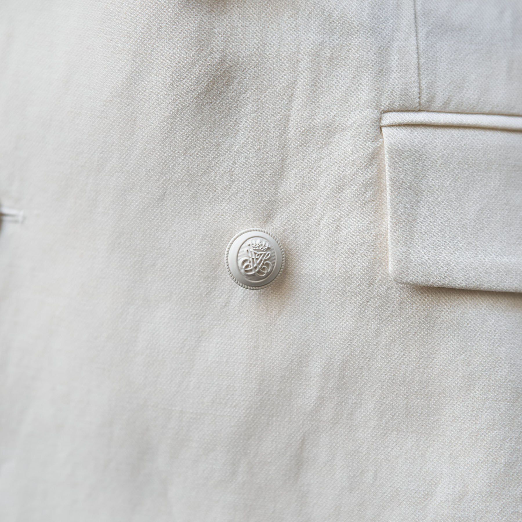 DRESSTERIOR「リネンブレンドWブレストジャケット」|テーラードジャケット|