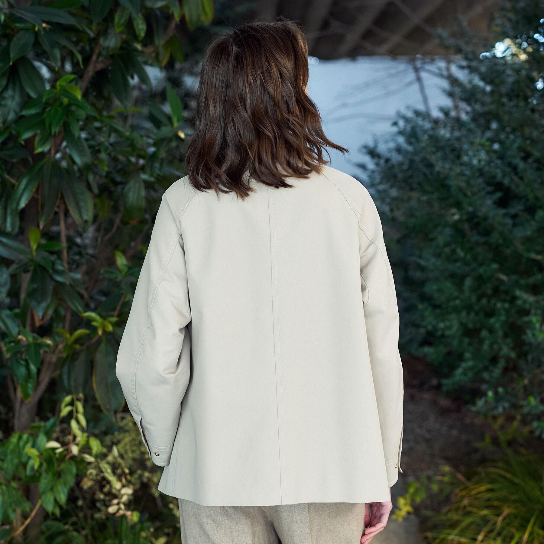 DRESSTERIOR「コットンポリエステルハンティングブルゾン」|ブルゾン・スタジャン|