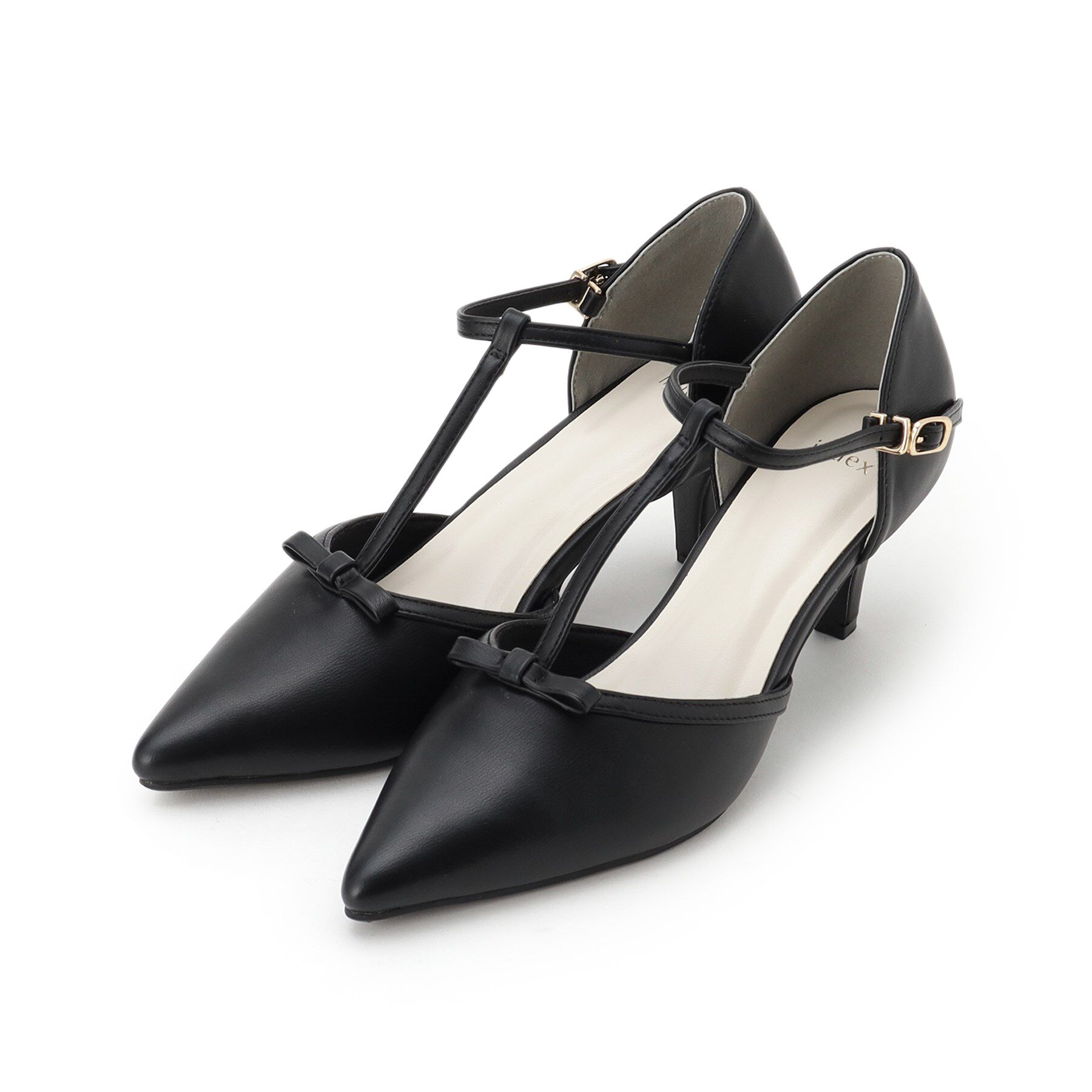 index「リボンストラップパンプス」|パンプス|ブラック(019)