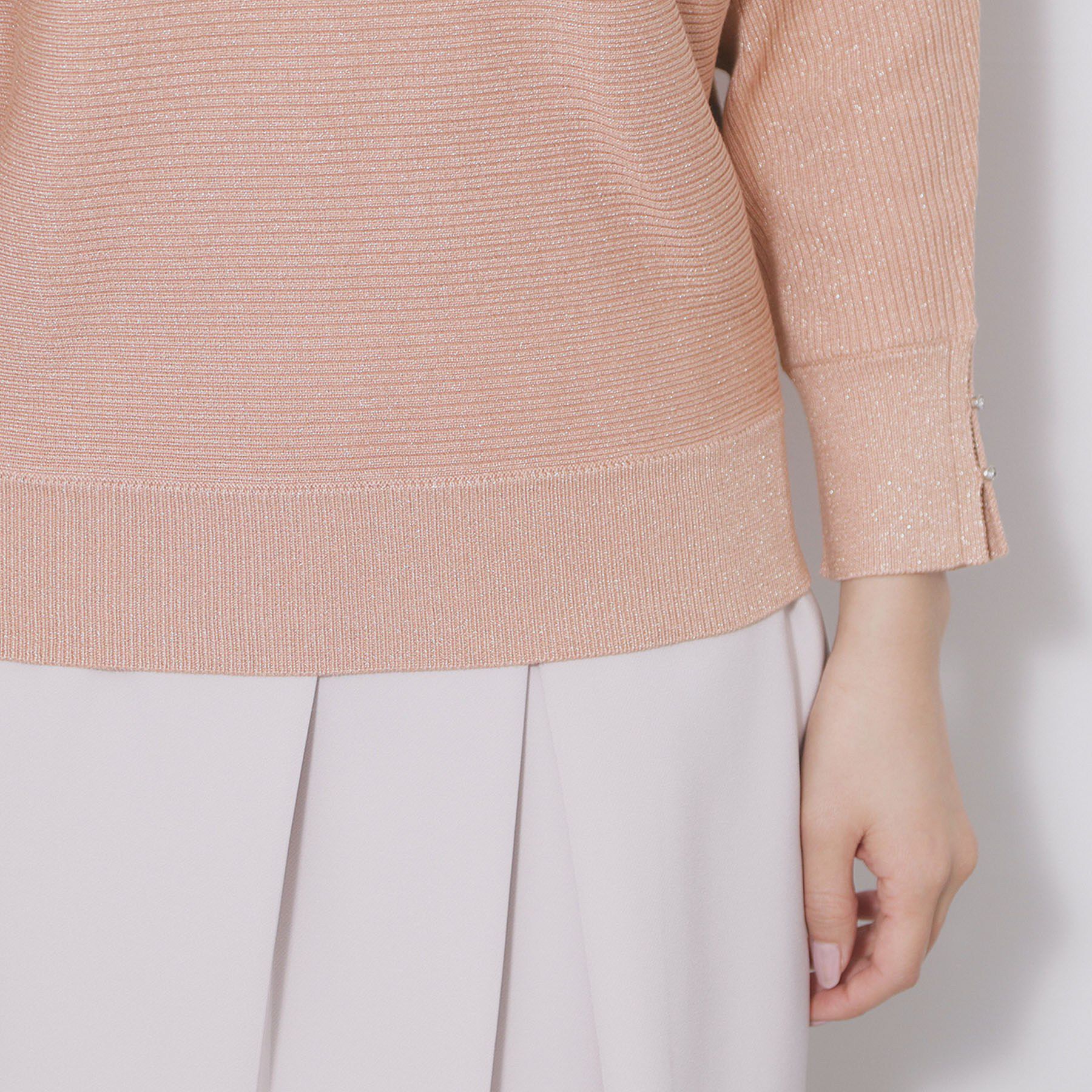 index「ドルマンリブニット【洗濯機OK/抗ピル】」|ニット・セーター|