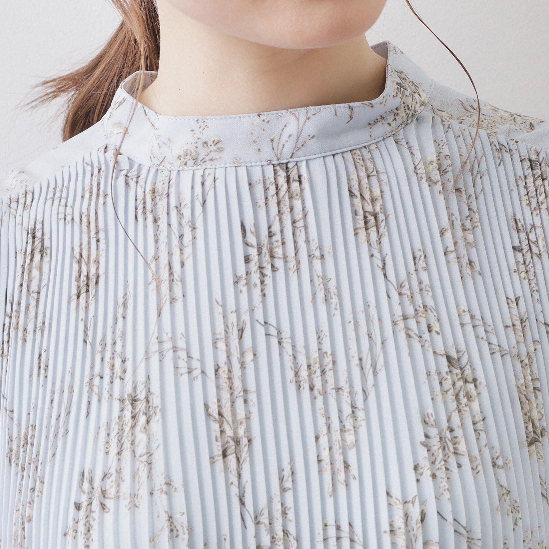 index「ベルト付きプリーツフレアワンピース【洗濯機OK/イージーアイロン/防シワ】《5col》」|ワンピース|