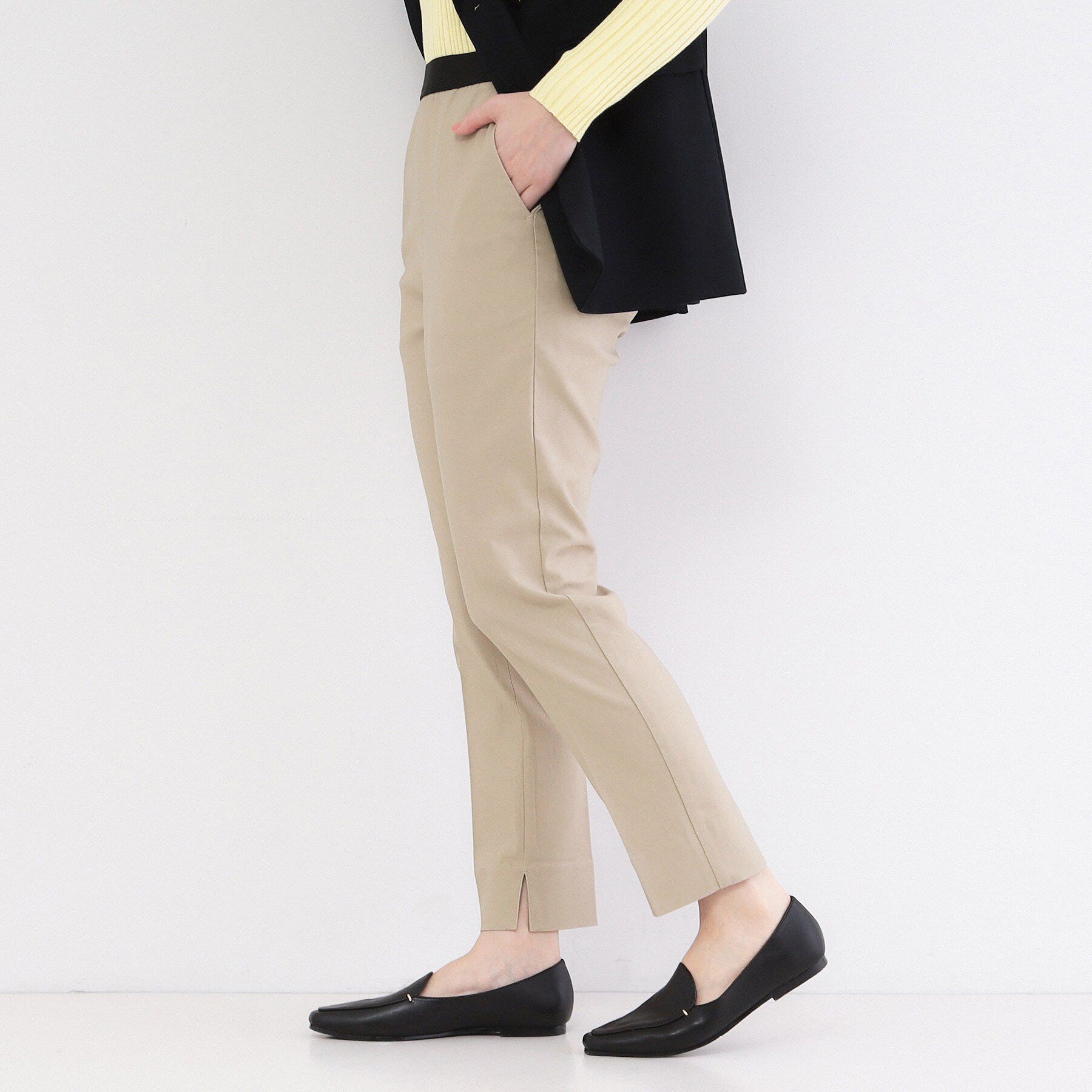 OPAQUE.CLIP「ハイストレッチイージースティックパンツ【洗濯機洗い可】」|その他|