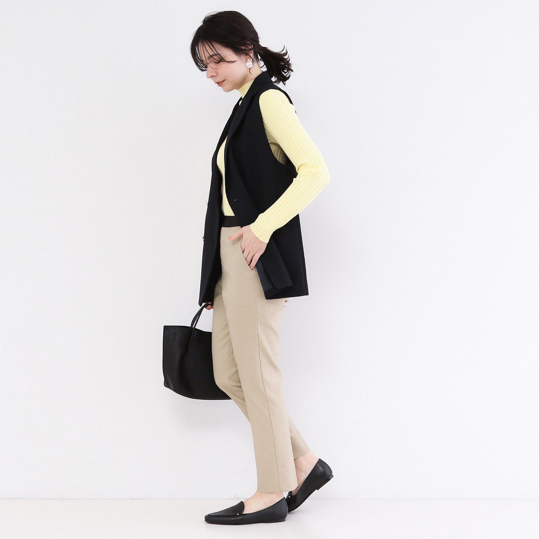 OPAQUE.CLIP「ハイストレッチイージースティックパンツ【洗濯機洗い可】」|その他|