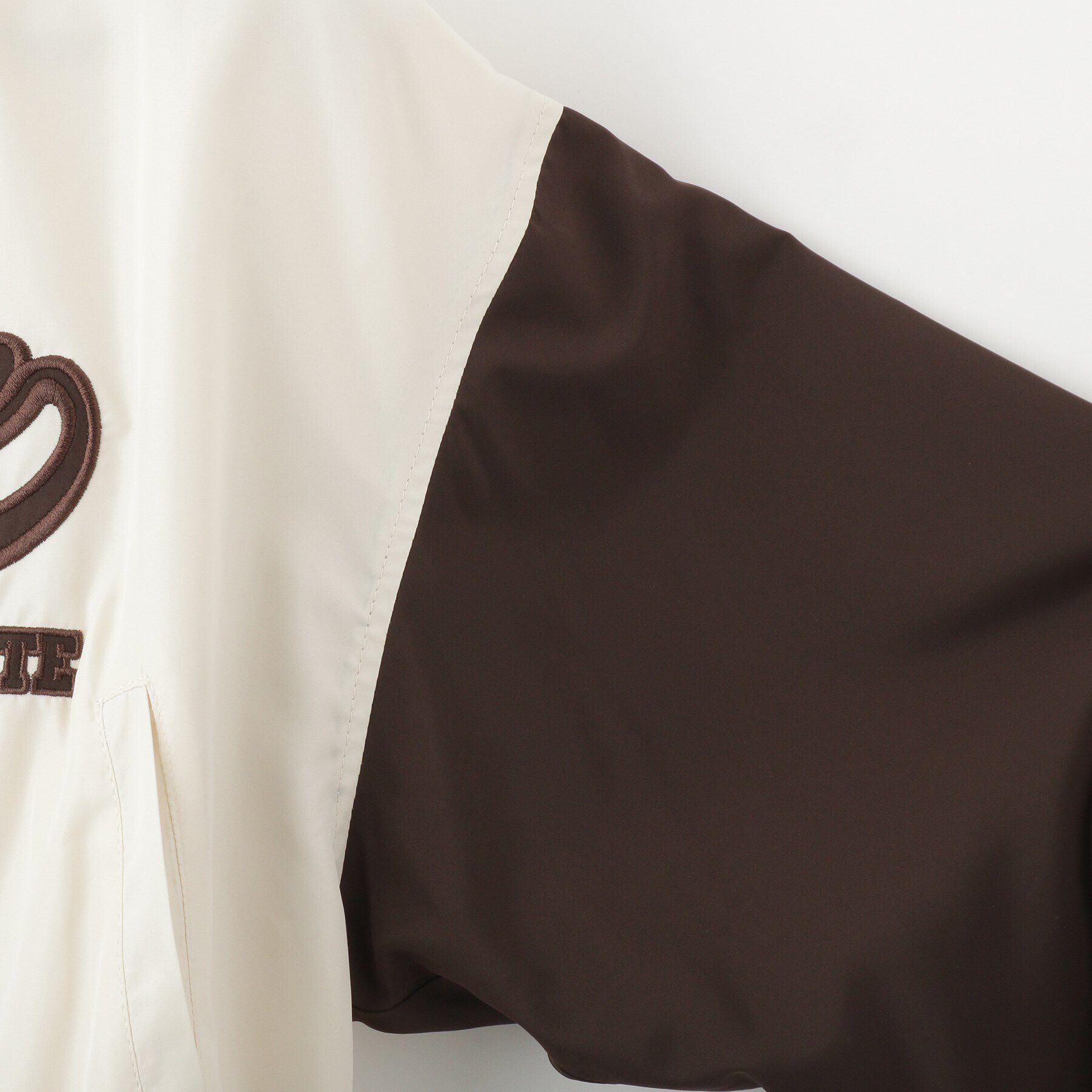 PINK-latte「アップリケスタジャン」|ブルゾン・スタジャン|