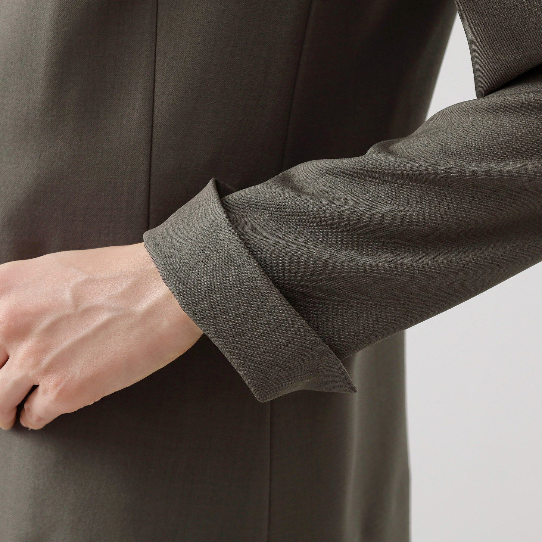 THE SHOP TK「ノーカラージャケット【セットアップ可】」|ノーカラージャケット|