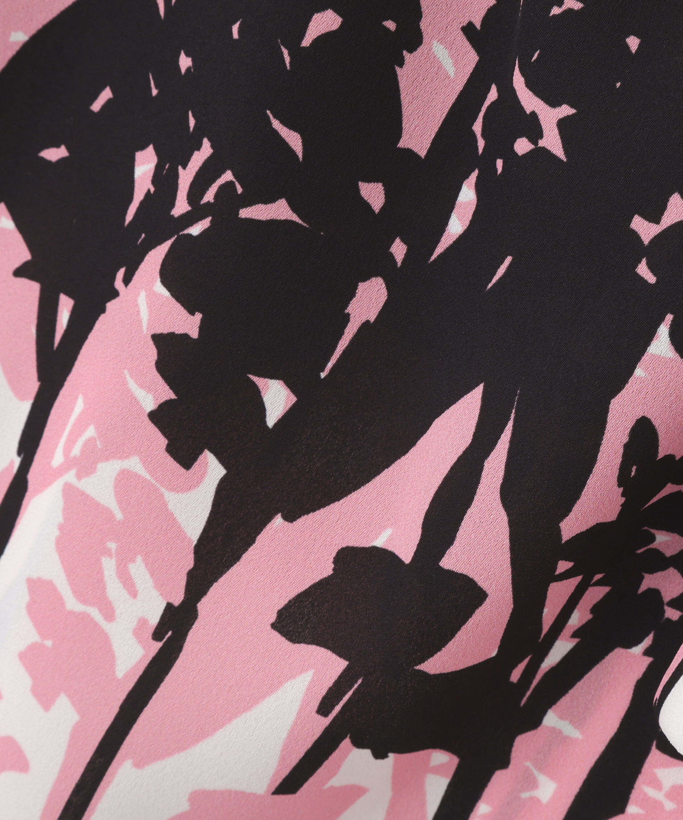  「インクフォレストプリントリボンブラウス」|シャツ・ブラウス|