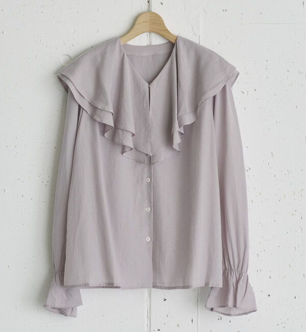 Doux archives「キャンディースリーブフリルブラウス」|シャツ・ブラウス|