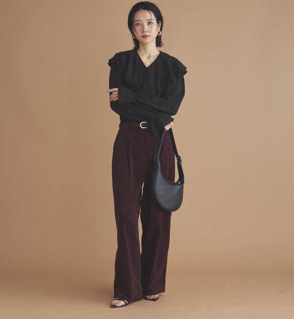 Doux archives「キャンディースリーブフリルブラウス」|シャツ・ブラウス|