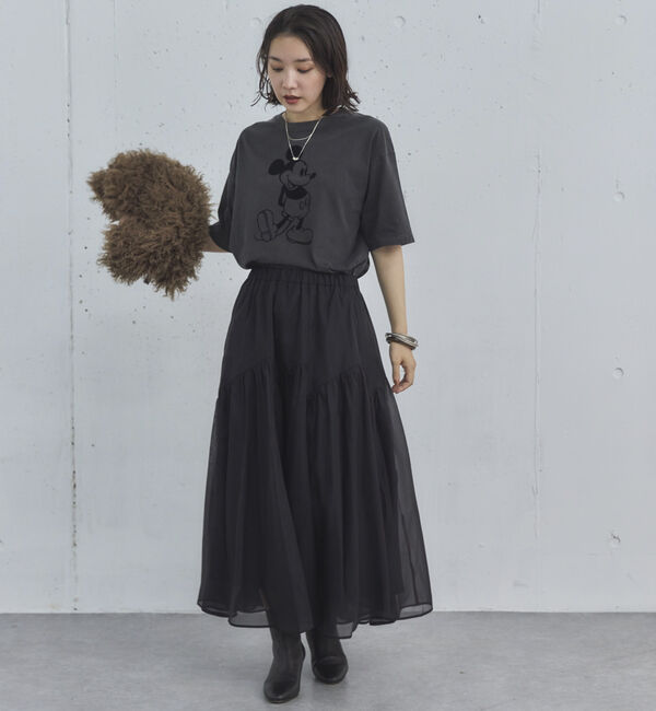 Doux archives「切替ギャザースカート」|スカート|