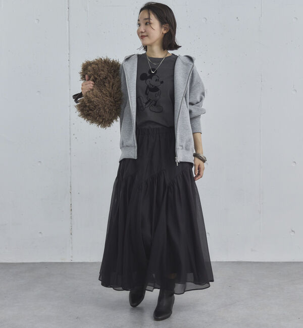 Doux archives「切替ギャザースカート」|スカート|