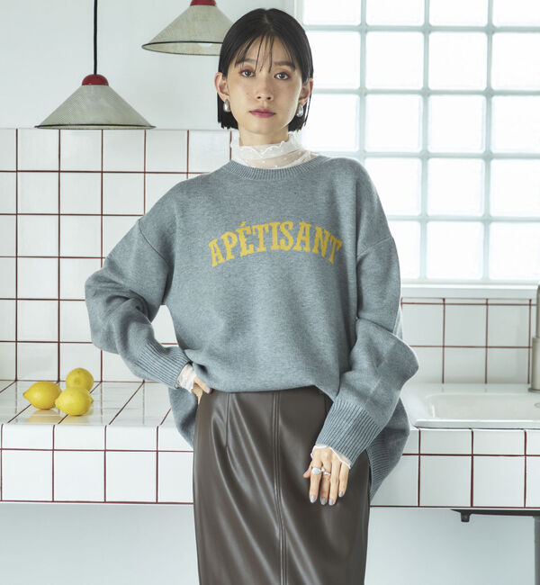 Doux archives「ドットチュールハイネックプルオーバー」|Tシャツ・カットソー|