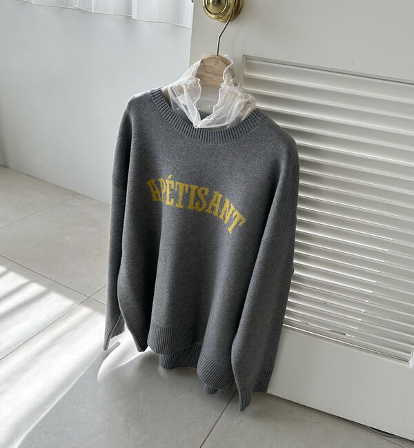 Doux archives「ドットチュールハイネックプルオーバー」|Tシャツ・カットソー|