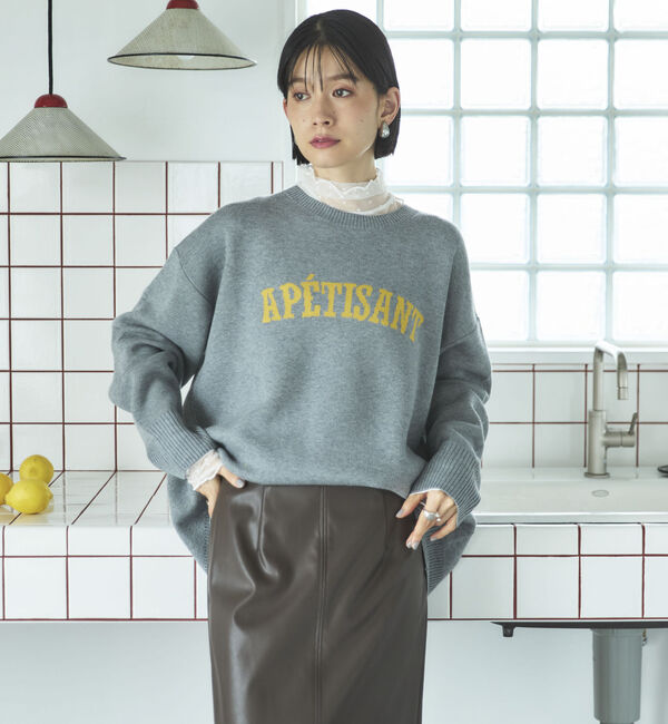 Doux archives「ドットチュールハイネックプルオーバー」|Tシャツ・カットソー|