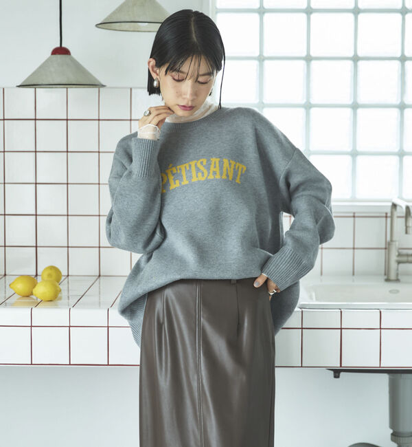 Doux archives「ドットチュールハイネックプルオーバー」|Tシャツ・カットソー|