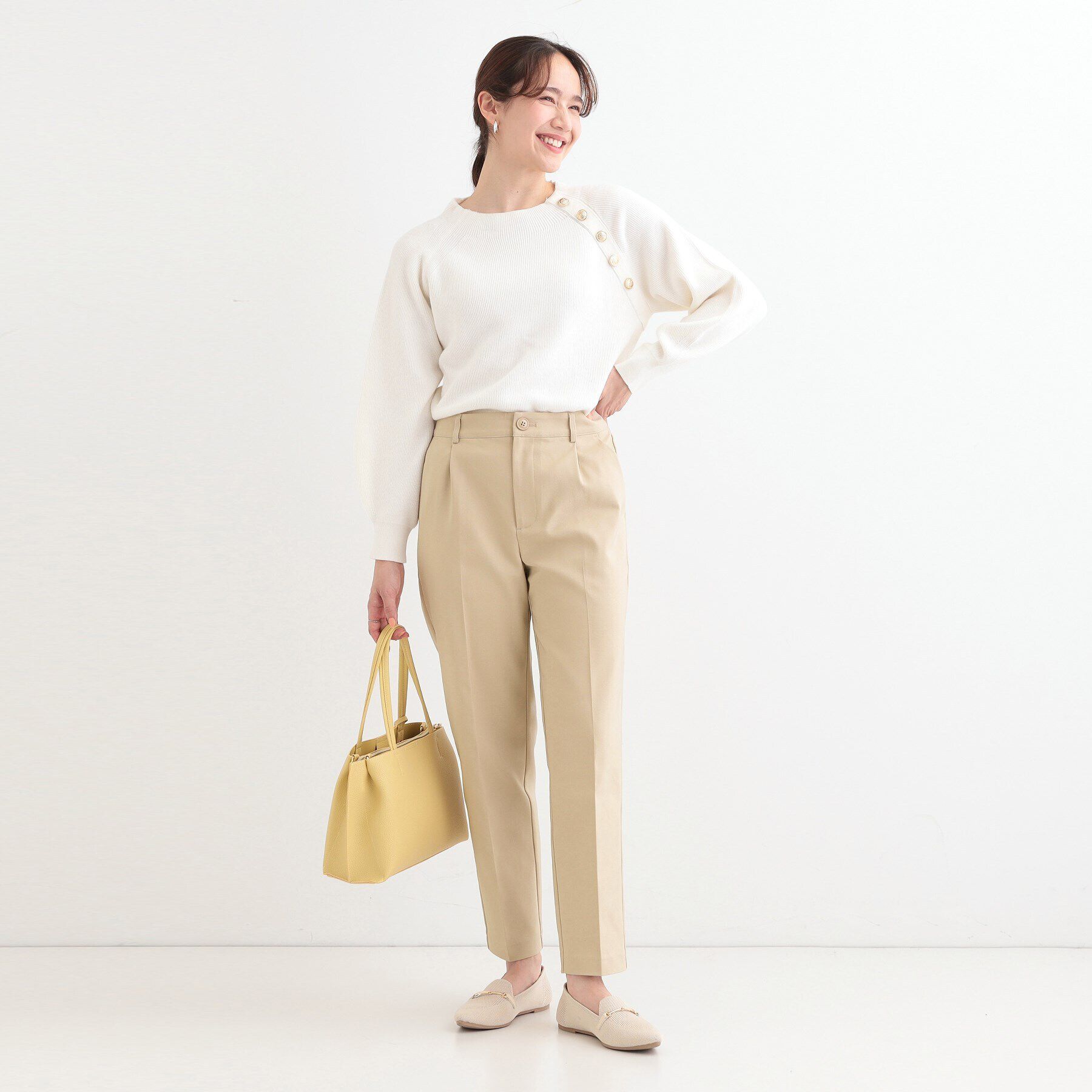 SHOO･LA･RUE「【高レビュー/洗える/美脚シルエット】ソフトスティックパンツ」|その他|