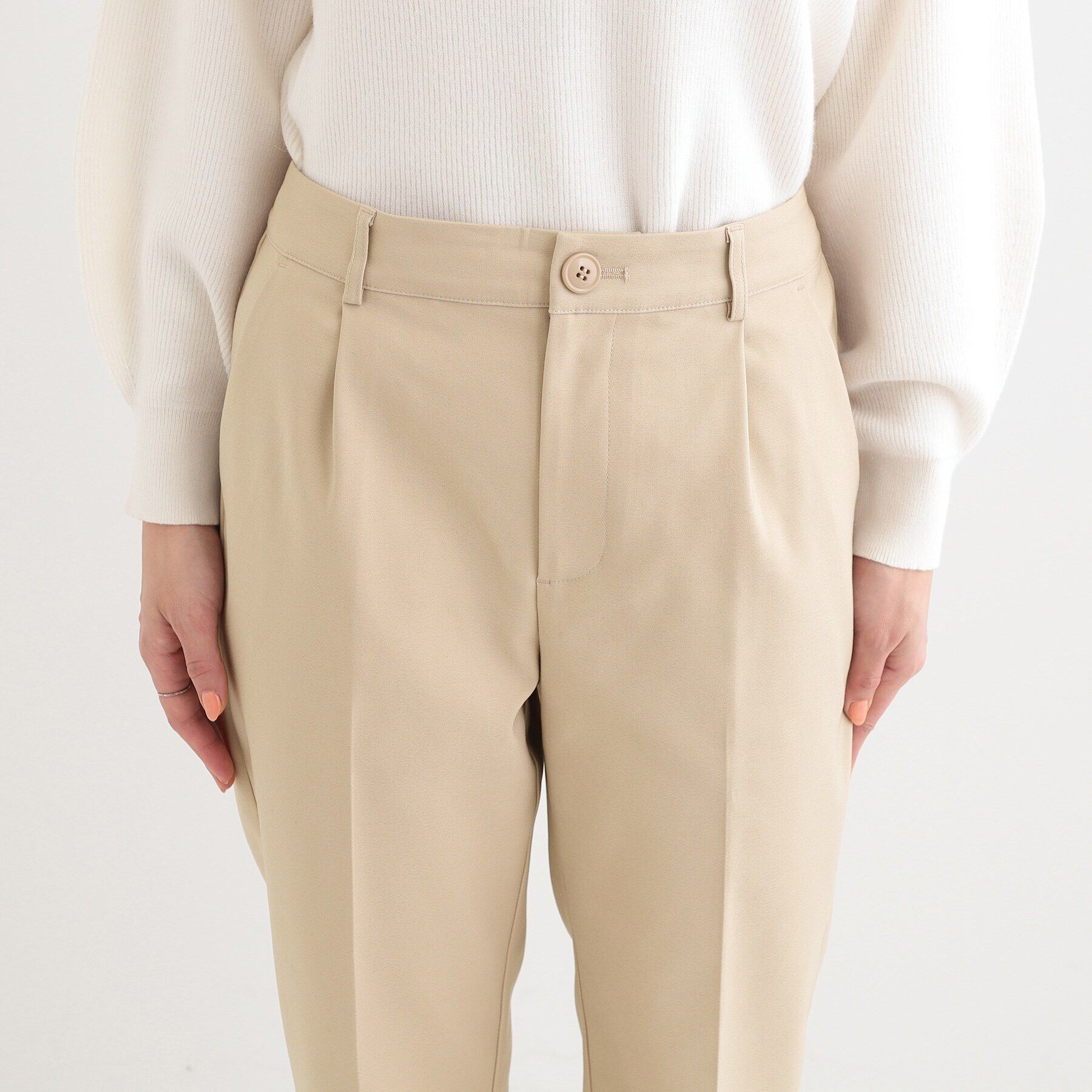 SHOO･LA･RUE「【高レビュー/洗える/美脚シルエット】ソフトスティックパンツ」|その他|