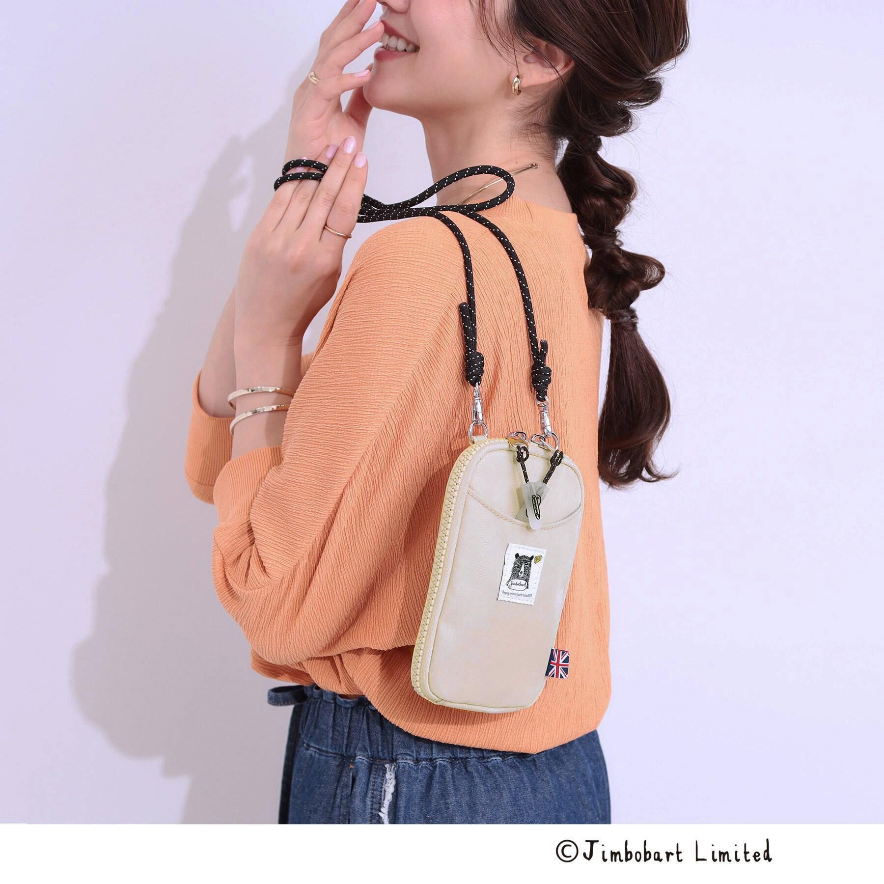 SHOO･LA･RUE「【Jimbobart&times;シューラルー】ミニショルダー【コラボ】」|ショルダー・メッセンジャー|ライトベージュ(05