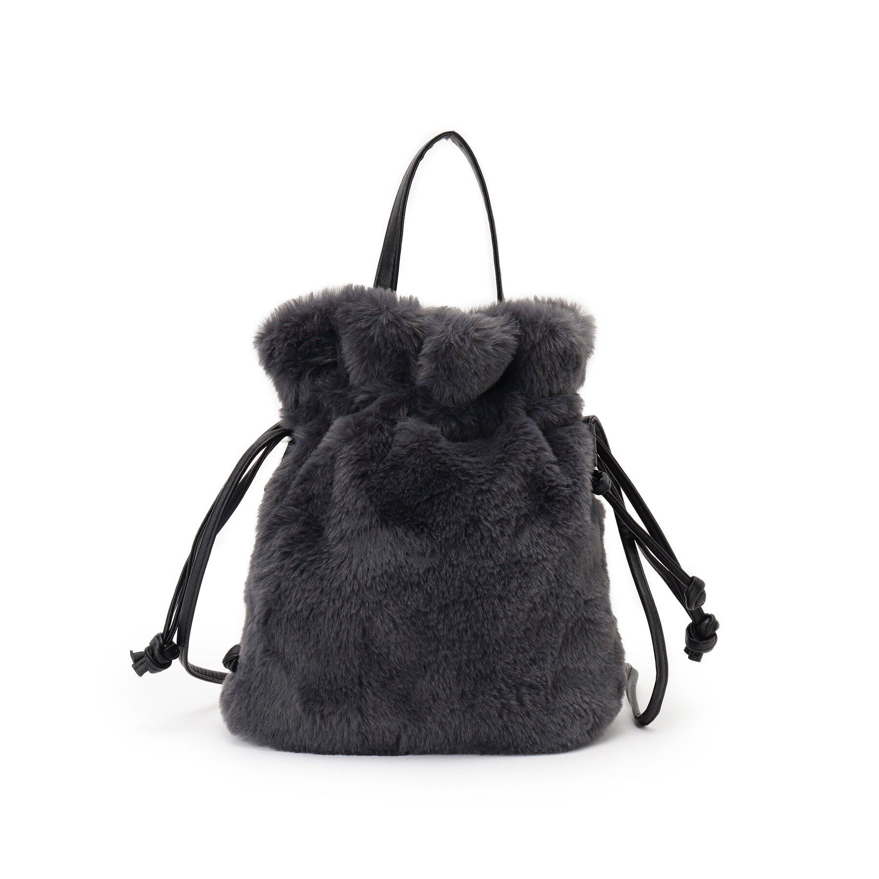 SHOO･LA･RUE「フェイクファー巾着ショルダーバッグ」|ショルダー・メッセンジャー|