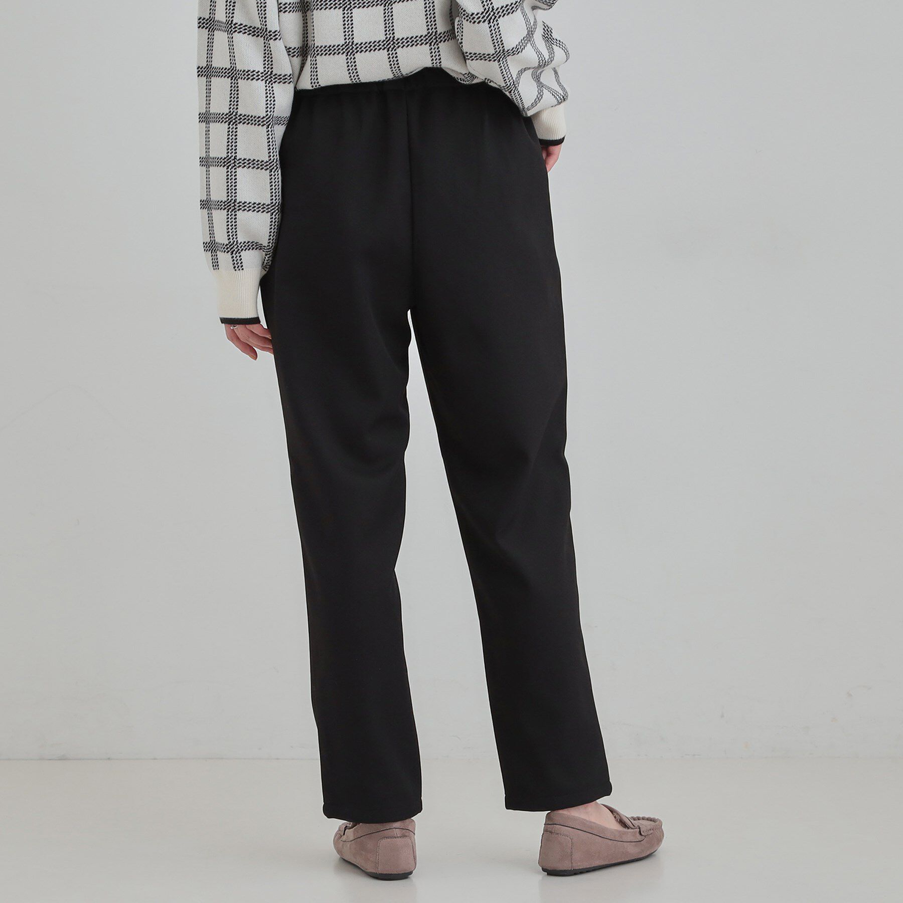 SHOO･LA･RUE「【あったか】ウールフィール 裏起毛テーパードパンツ」|その他|