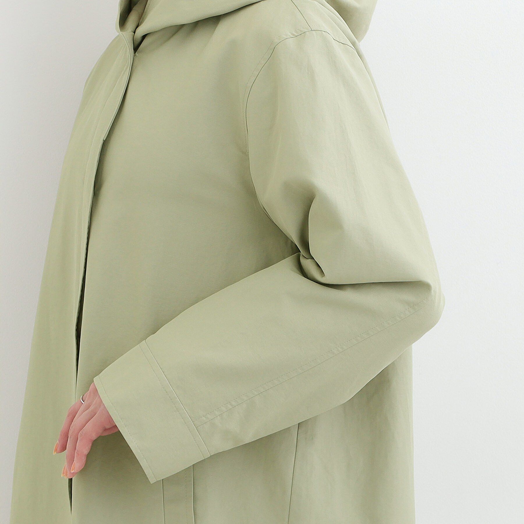 SHOO･LA･RUE「【防花粉/S-LL】ゆったり着られる テントフーディージャケット」|その他|