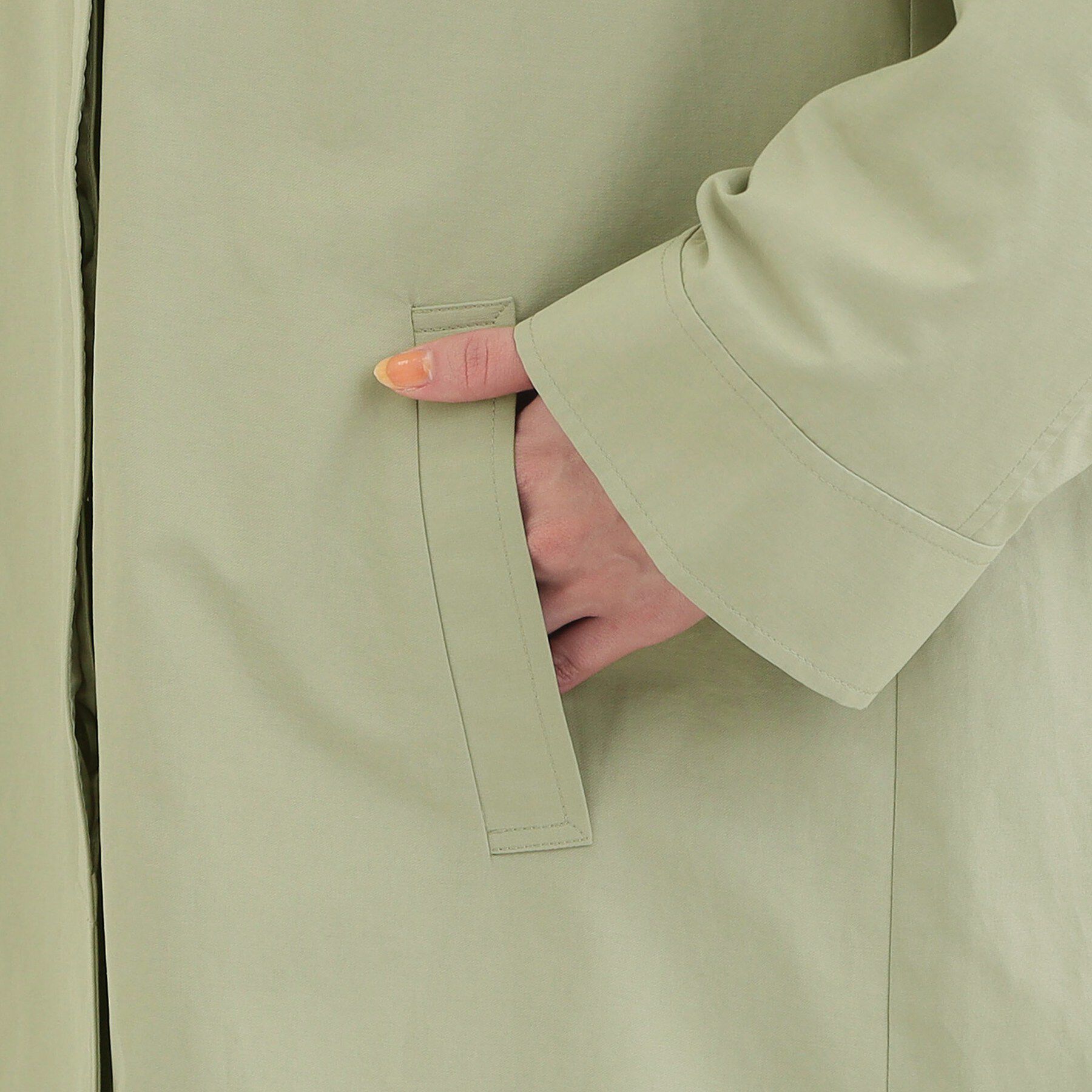 SHOO･LA･RUE「【防花粉/S-LL】ゆったり着られる テントフーディージャケット」|その他|