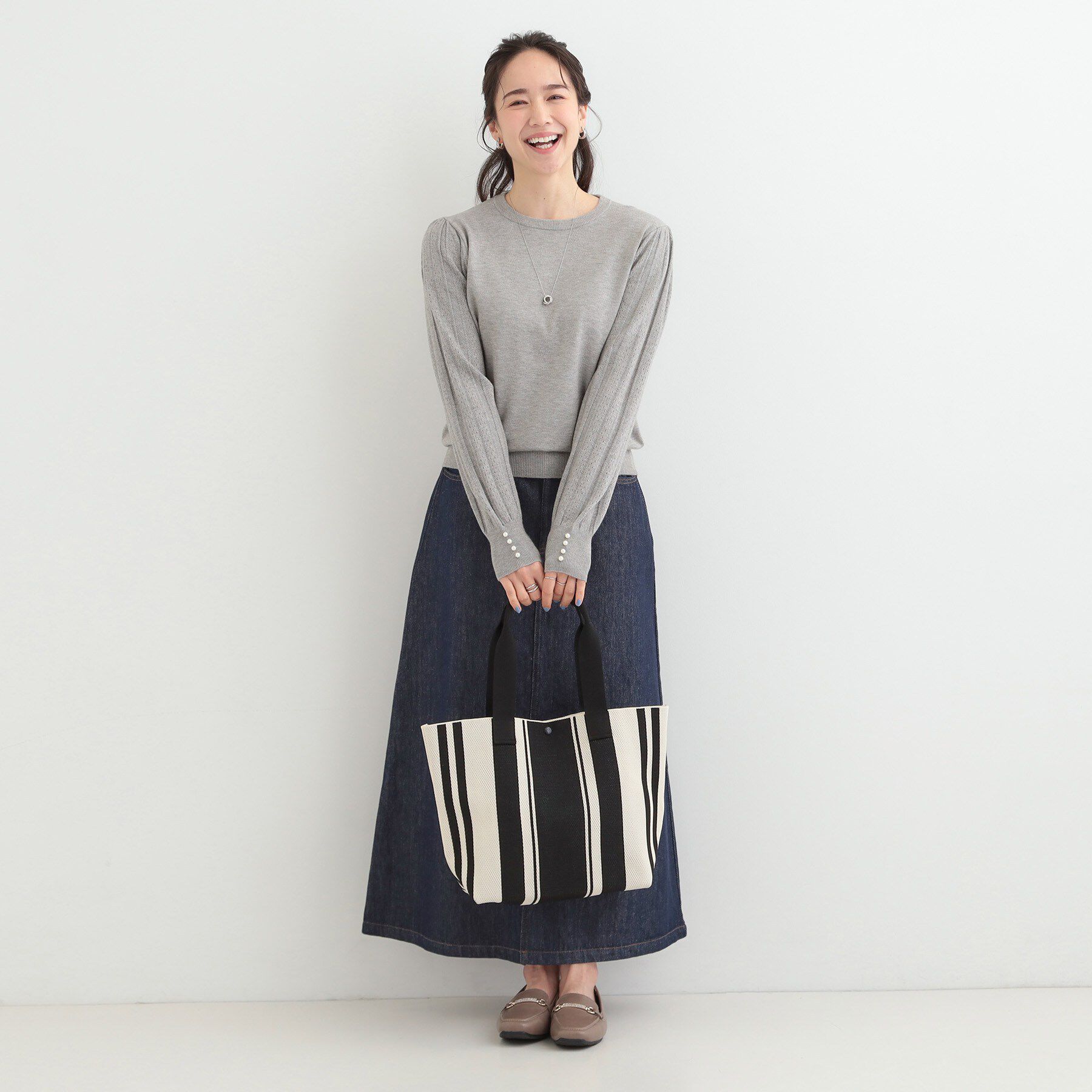 SHOO･LA･RUE「ニットトートバッグ」|トートバッグ|