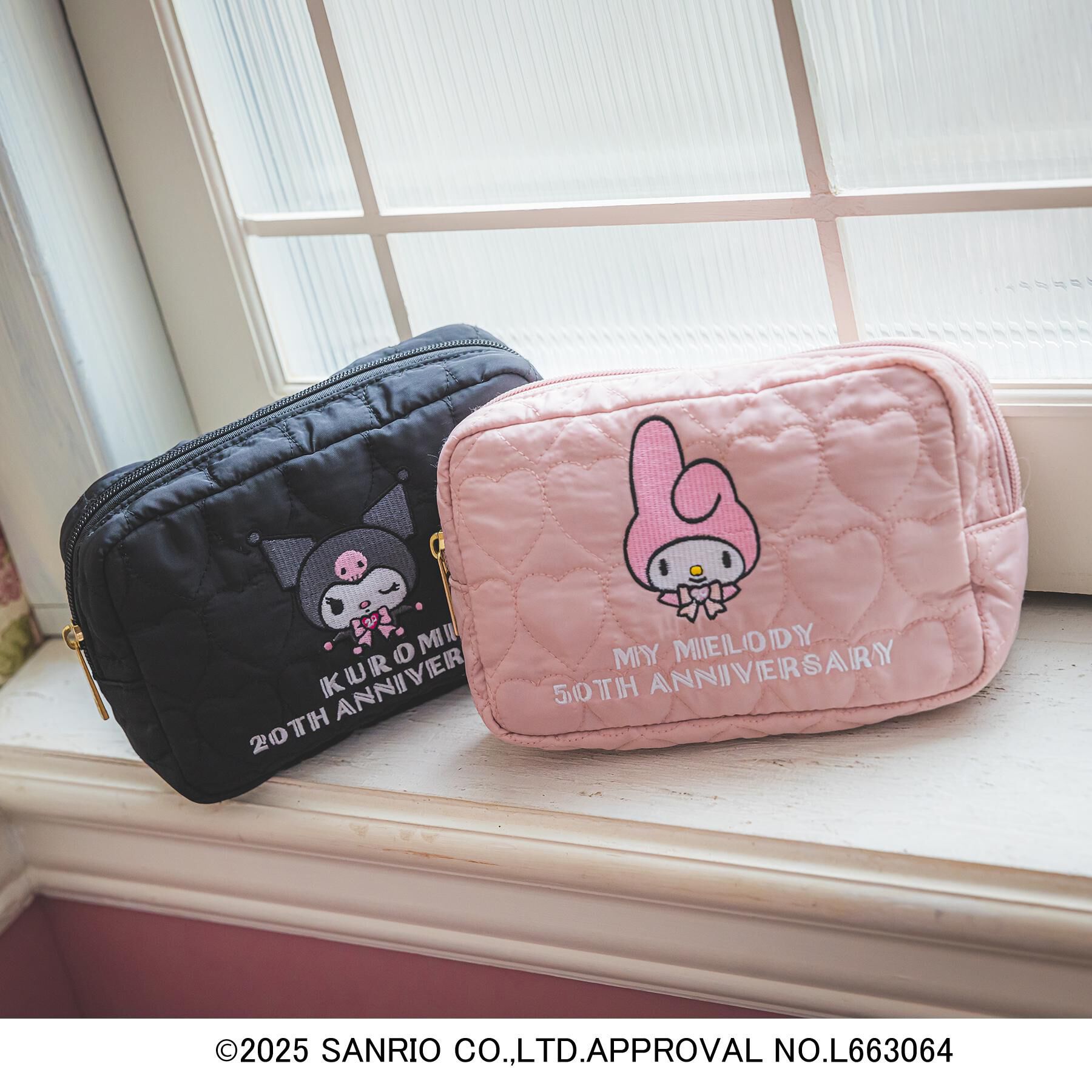 ITS&rsquo;DEMO「＜マイメロディ・クロミ&times;イッツデモ＞コラボポーチ」|ポーチ|