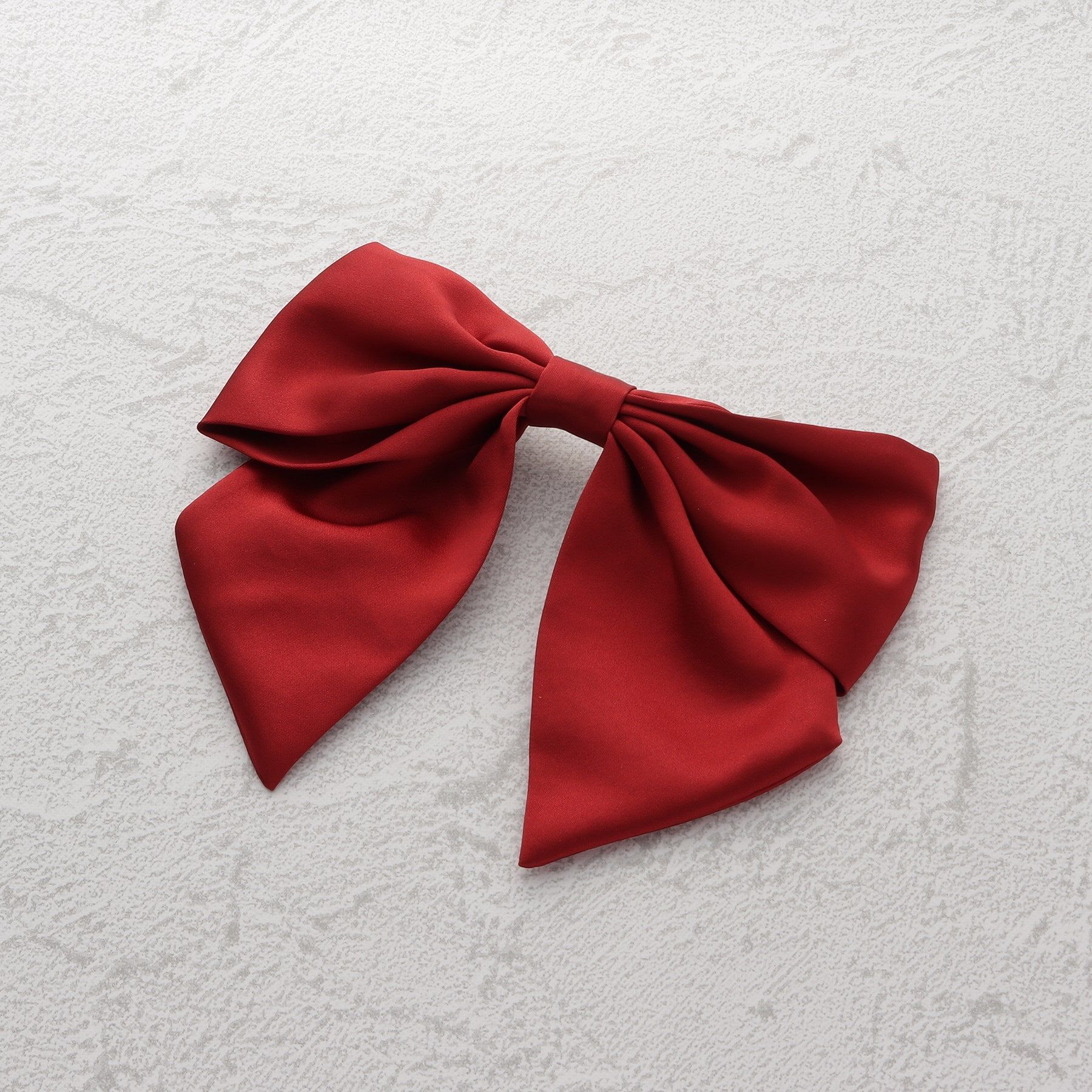 Grandedge「BIGリボンバレッタ」|その他|レッド(062)