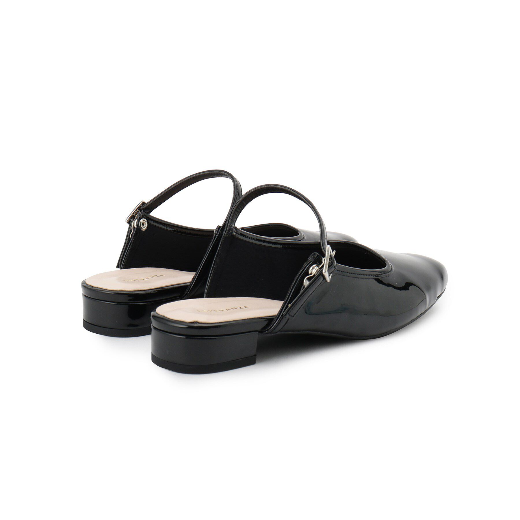 ESPERANZA「スクエアトゥフラットミュール」|サンダル|