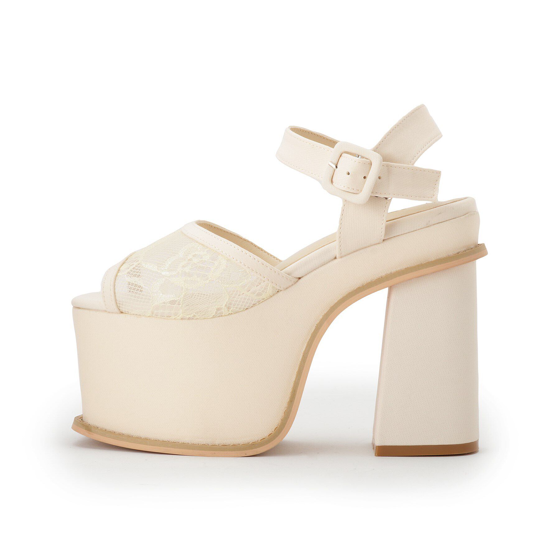 csT&P「厚底レースサンダル」|サンダル|